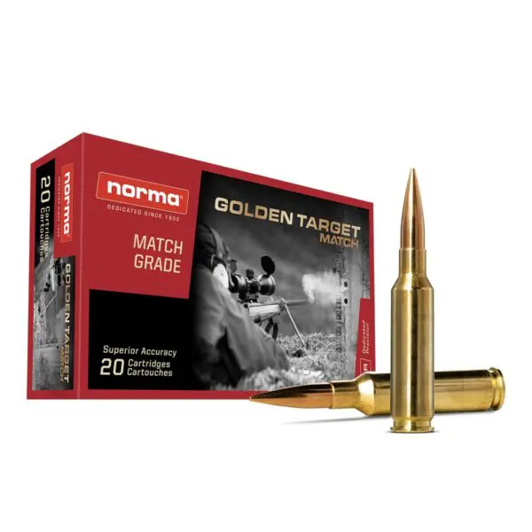 Norma 6.5mm Creedmoor 143gr HPBT Golden Target (GTX)