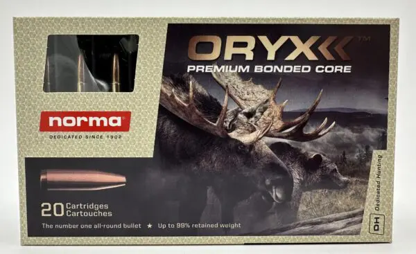 Norma 35 Whelen 250gr Oryx - Premium Bonded Core - 20 Round Box