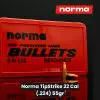 Norma TipStrike 22 Cal (.224") 55gr Bullets
