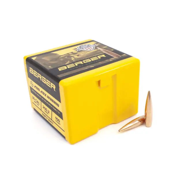 Berger 30 Cal (.308") 200.20X Hybrid Target - 100 ct Box