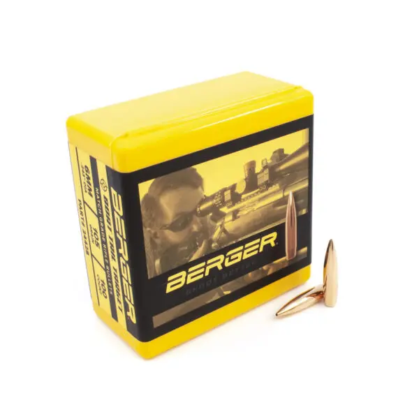 Berger 6mm (.243") 105gr VLD Target Bullet - 100 ct Box