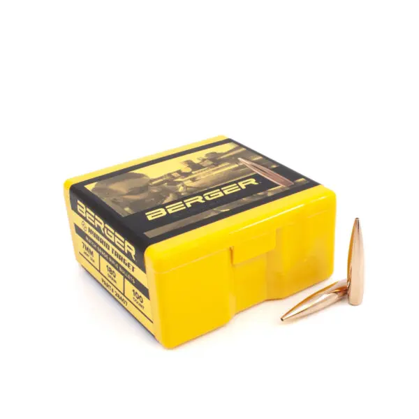 Berger 7mm (.284") 180gr Hybrid Target - 100 ct Box
