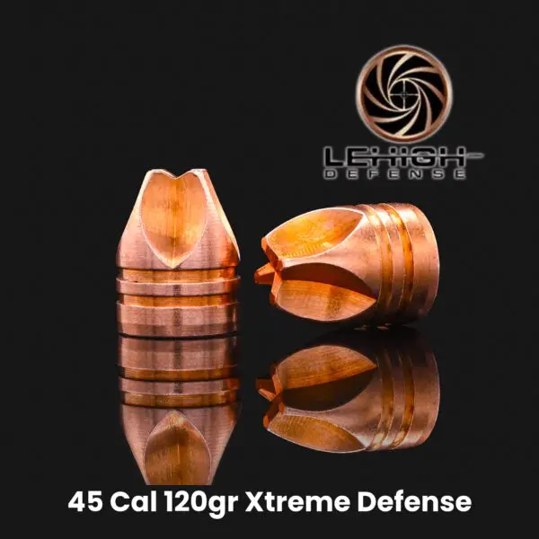 Lehigh Defense 45 Cal (.451") 120gr Xtreme Defense - 250 ct Box