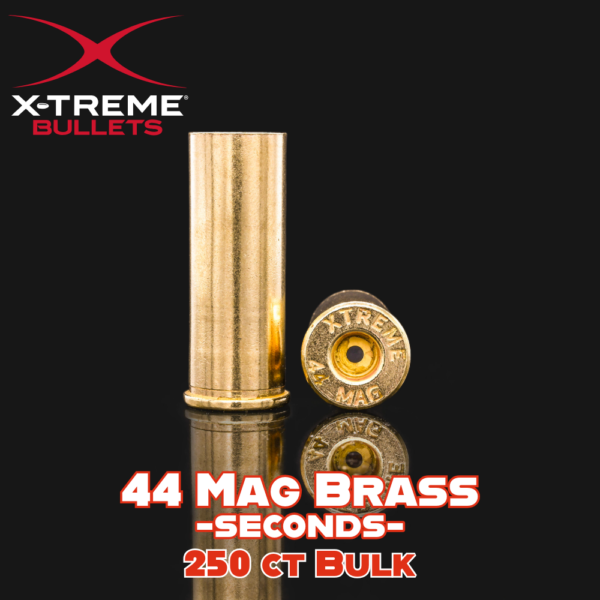 X-Treme 44 Mag Brass (seconds) - 250 ct