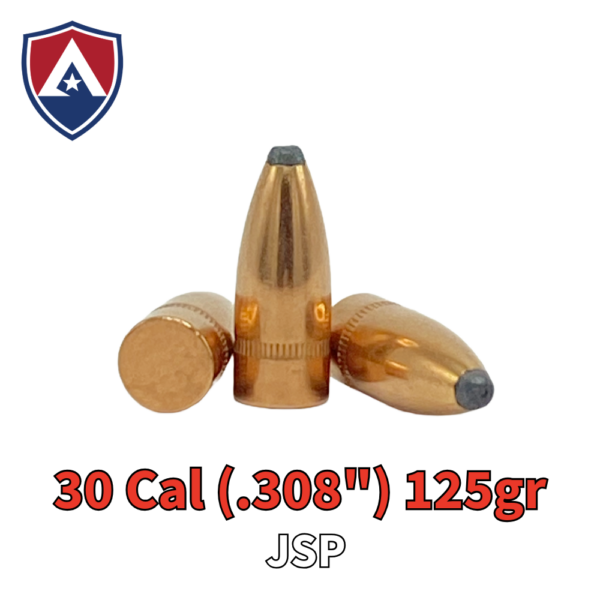 SCI 30 Cal (.308") 125gr JSP - 250 ct