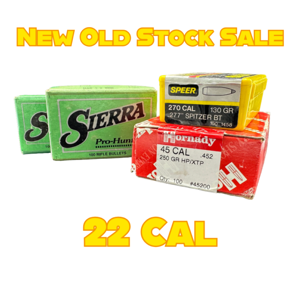 New Old Stock Sale - 22 Caliber