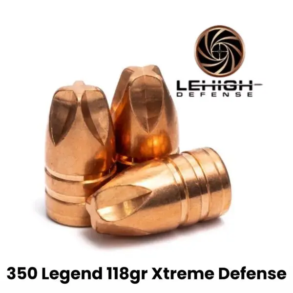 Lehigh Defense 350 Legend (.355") 118gr Xtreme Defense - 250 ct