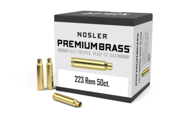 Nosler 223 Rem Premium Brass - 50 ct
