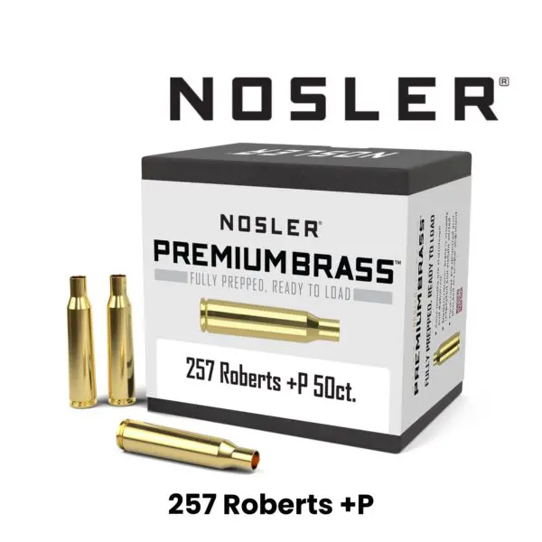 Nosler 257 Roberts +P Premium Brass - 50ct