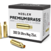 Nosler 300 SAUM Brass - 25 ct