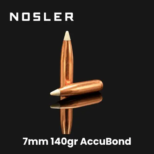 Nosler 7mm (.284″) 140gr SP AccuBond - 100ct