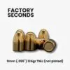 Factory Seconds 9mm (.355") 124gr TMJ (not plated) - 2000 Ct