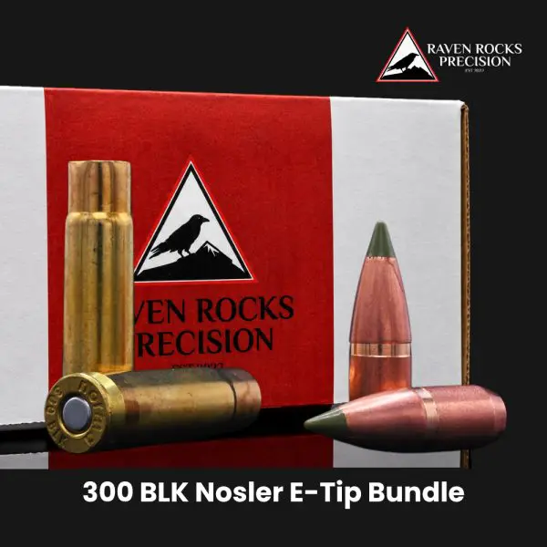 300 BLK Nosler E-Tip Bundle