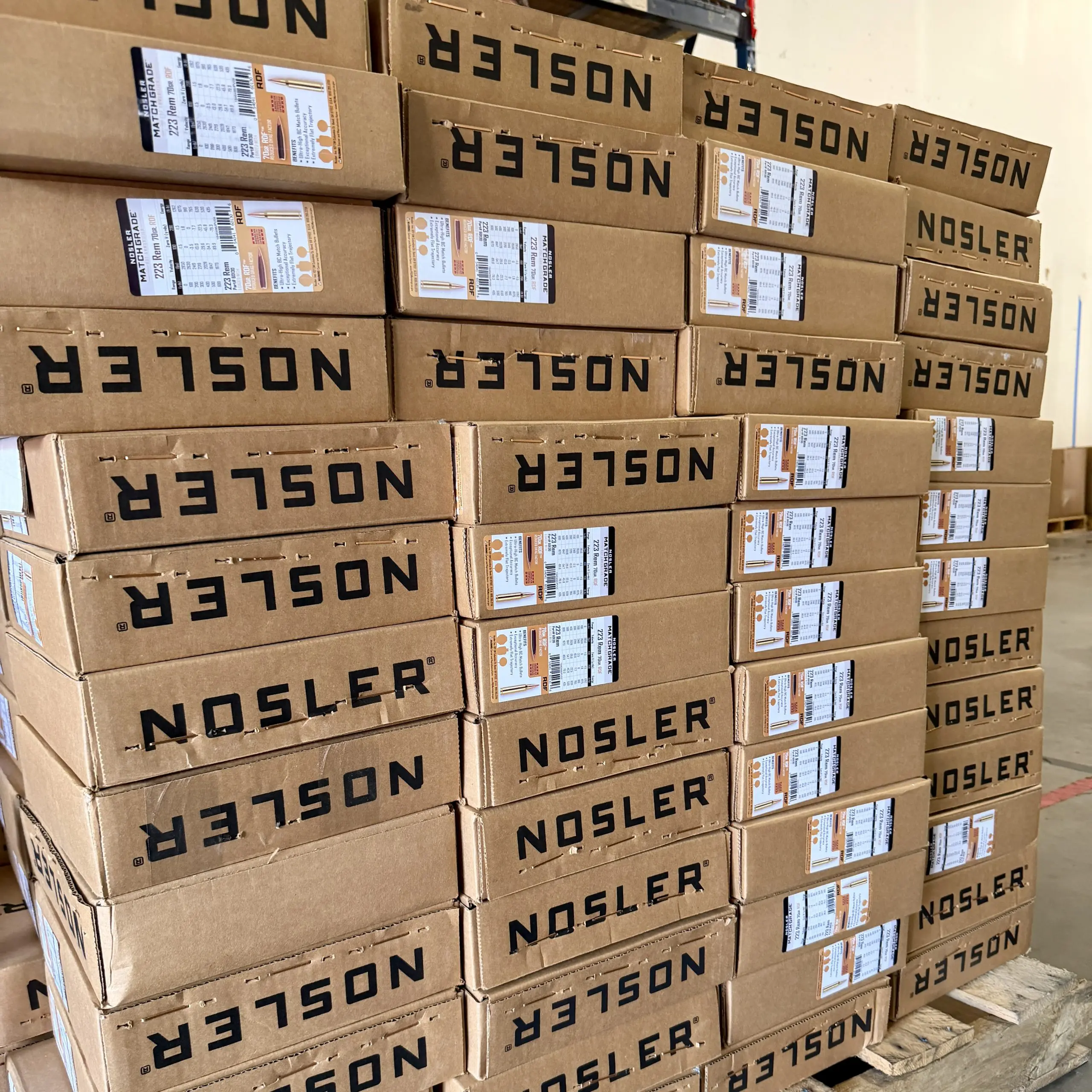 Nosler 223 Rem 70gr Match Grade RDF HPBT Ammunition