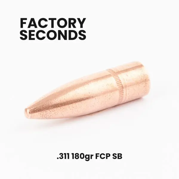 Factory Seconds .311 180gr Spitzer Bullets