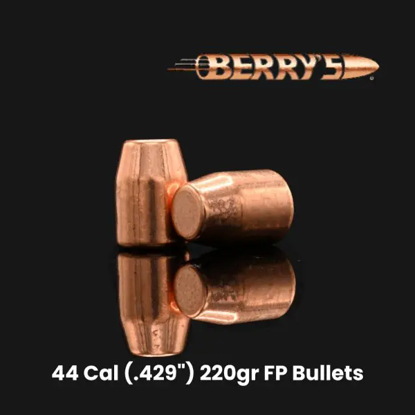 Berry's 44 Cal (.429") 220gr FP Bullets