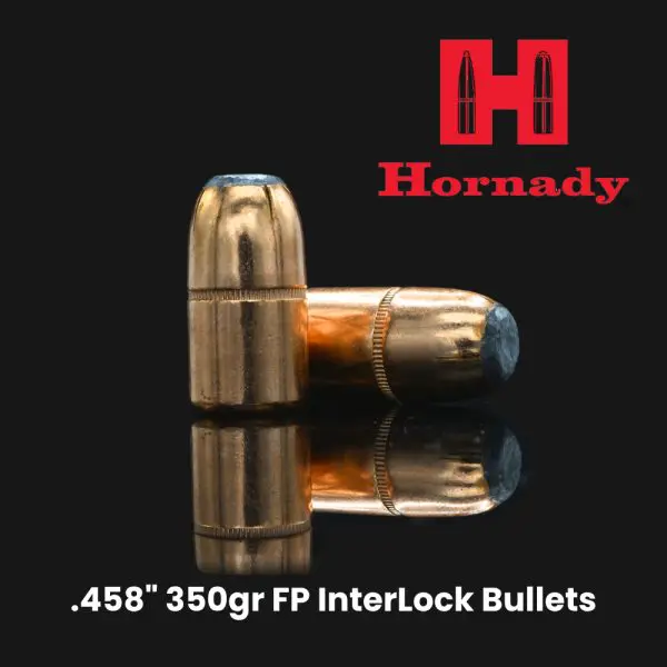 .458" 350gr FP InterLock Bullets