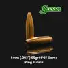 Sierra 6mm (.243") 85gr HPBT GameKing Bullets