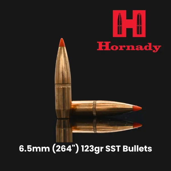 Hornady 6.5mm (.264") 123gr SST Bullets