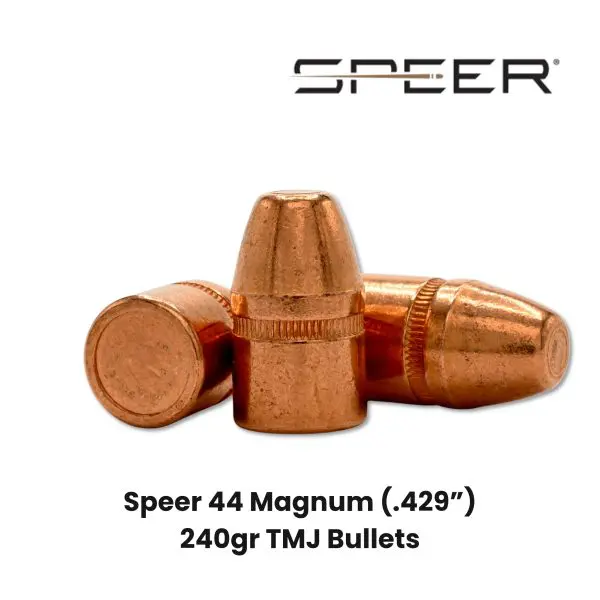 Speer 44 Mag 240gr TMJ Bullets