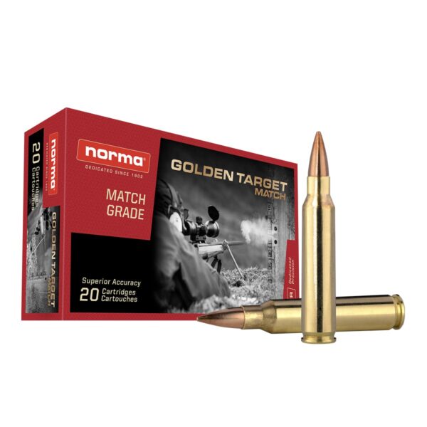 Norma .223 Remington 69gr HPBT Golden Target (GTX)