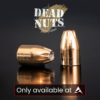 Dead Nuts 9mm (.355") 124gr JHP Bullets - Competition