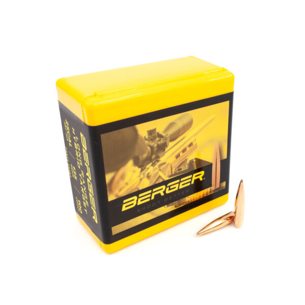Berger 25 Cal (.257") 135gr LR Hybrid Target - 100 ct Box