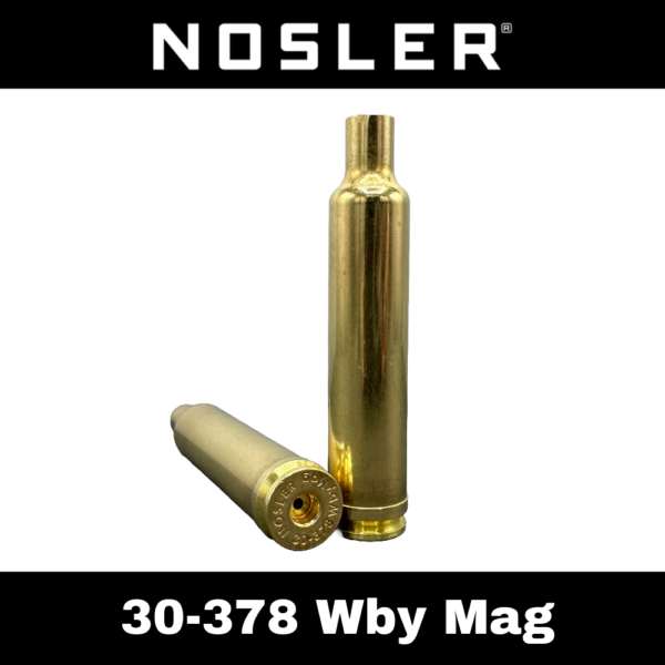 Nosler 30-378 Weatherby Mag Brass - 50 ct