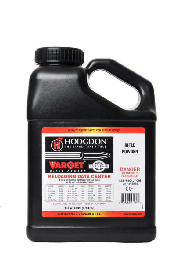 Hodgdon Varget Smokeless Powder - 8lb Jug