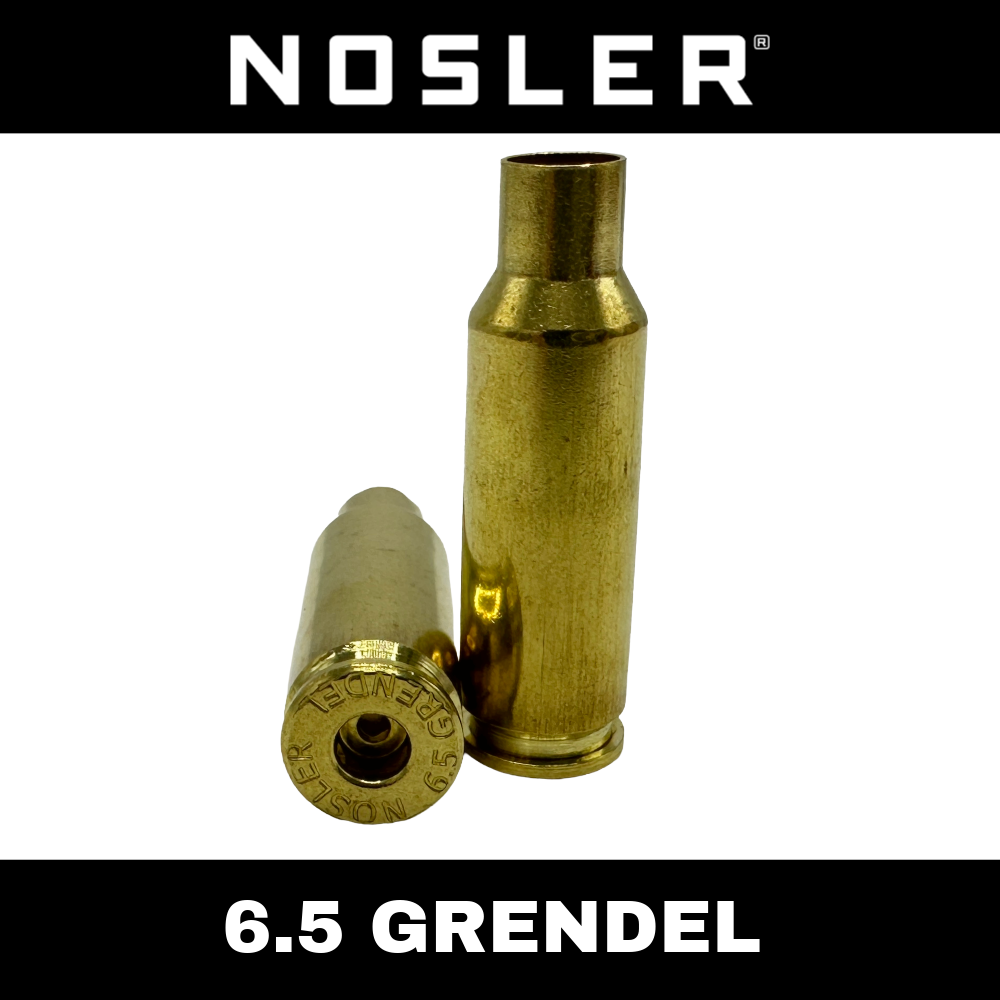 Nosler 6.5 Grendel Brass - 100 ct