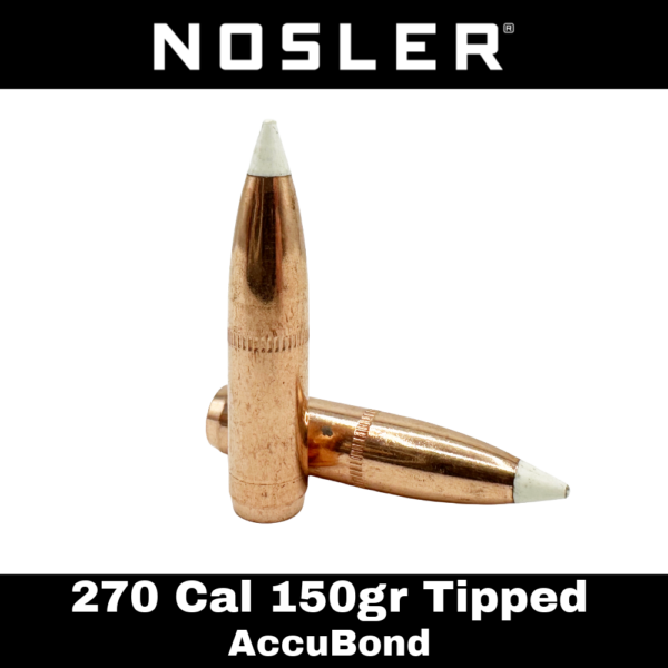 Nosler 270 Cal (.277") 150gr AccuBond