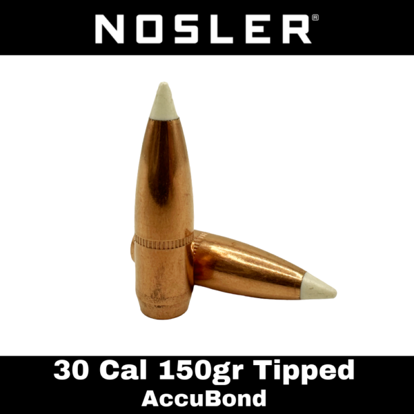 Nosler 30 Cal (.308") 150gr AccuBond