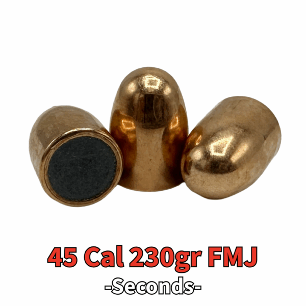 45 Cal (.452") 230gr FMJ - 250 ct (Seconds)