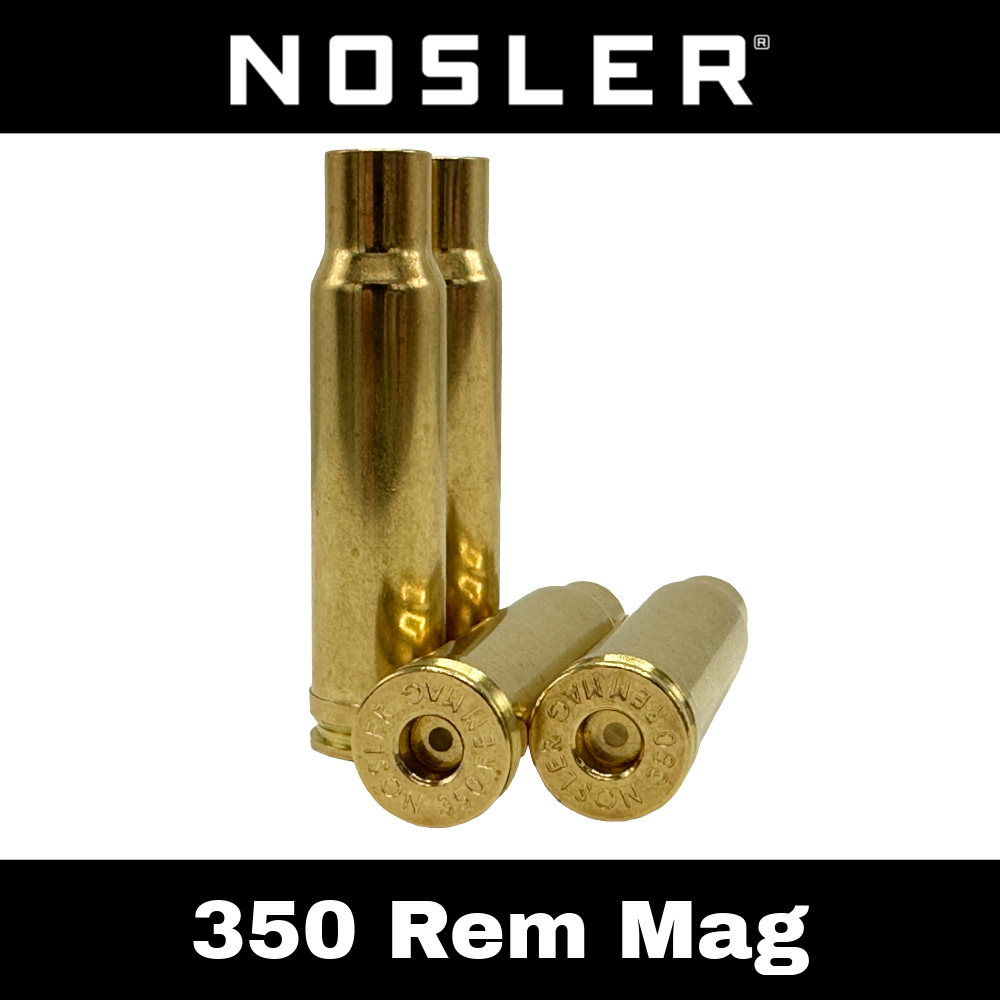 Nosler 350 Rem Mag Brass - 50 ct