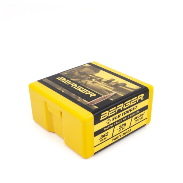 Berger 6.5mm (.264") 130gr VLD Target - 100 ct Box