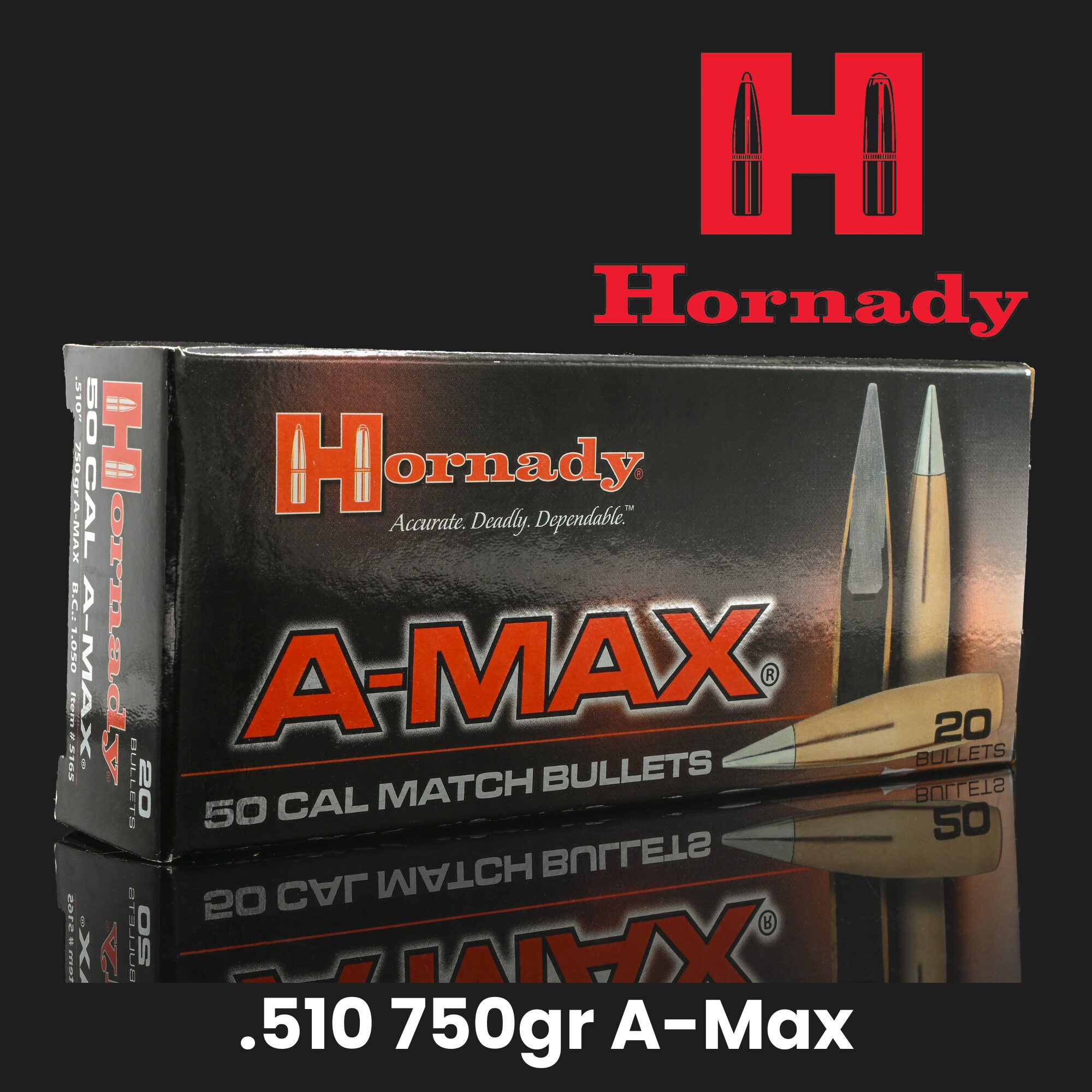 Hornady 50 BMG (.510