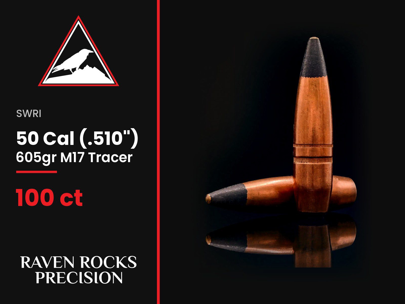 SWRI 50 Cal (.510") 605gr M17 Tracer - 100ct-img-0